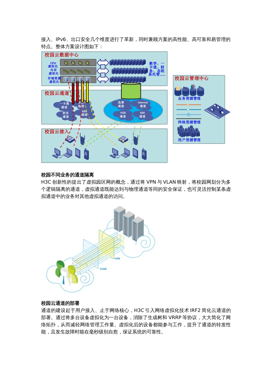 H3C校园网解决方案官方语言可借鉴_第2页