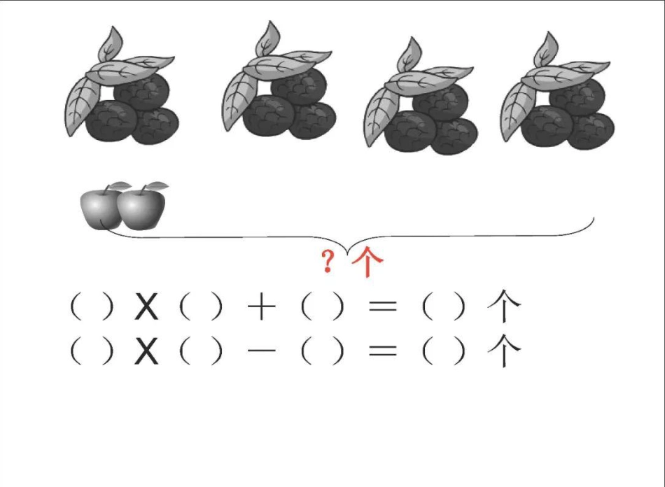 小学数学二年级看图列式训练_第3页