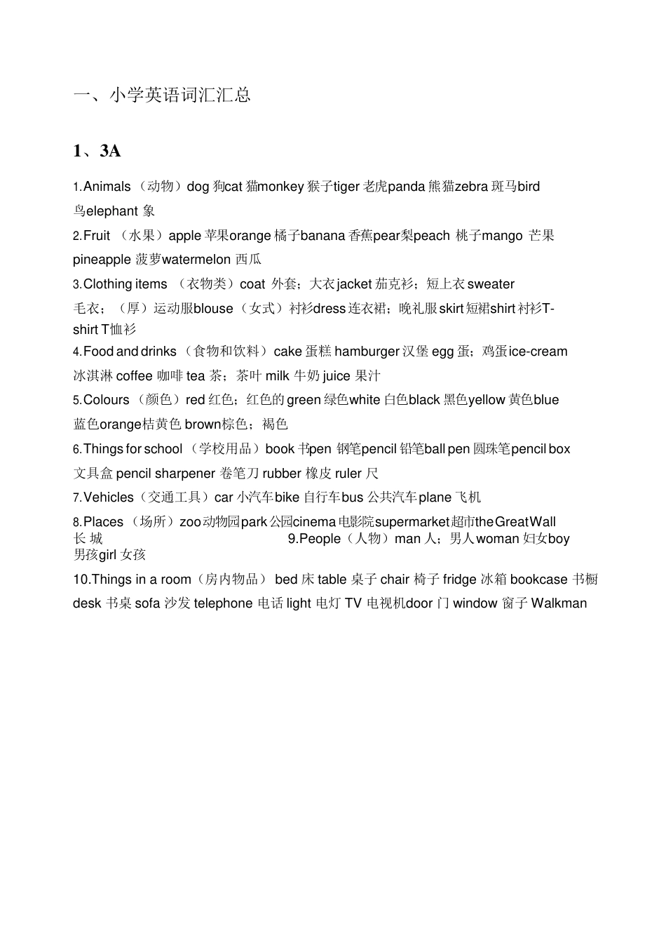 小学英语1-6年级学习资料汇总_第3页