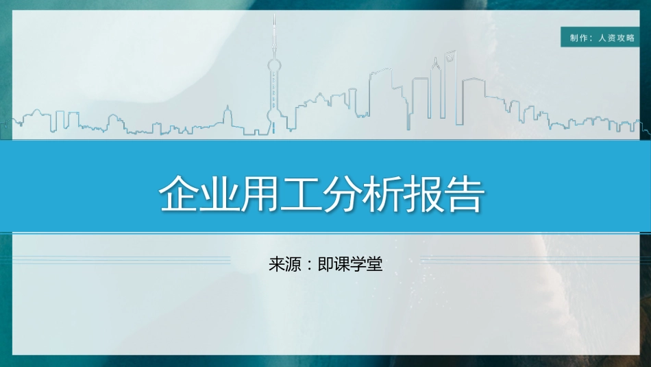 人力资源结构分析报告_第1页