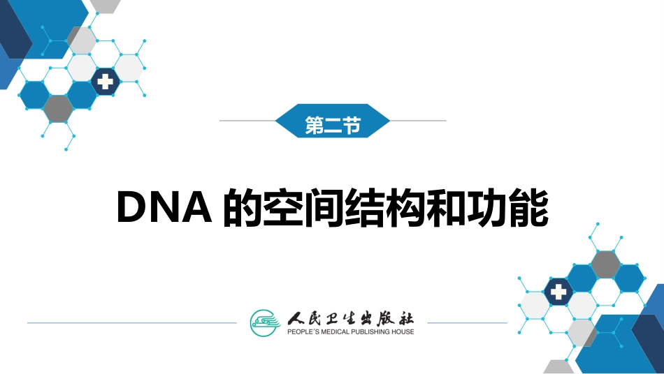 (1.1.5)--2.2第二章++第二节++DNA结构与功能_第1页