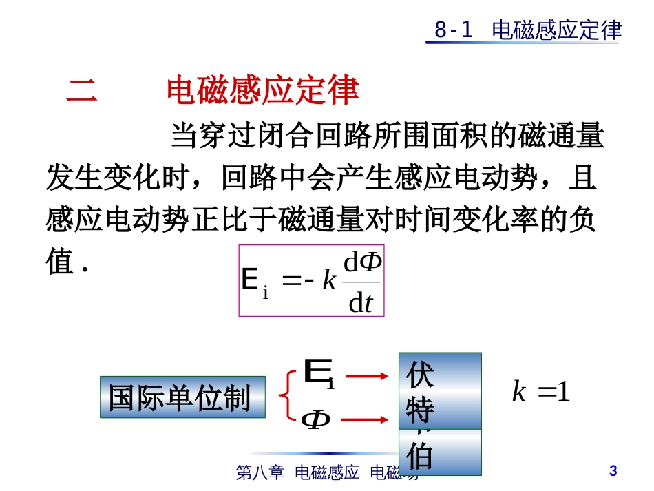 (4.46)--8-1 电磁感应定律普通物理_第3页