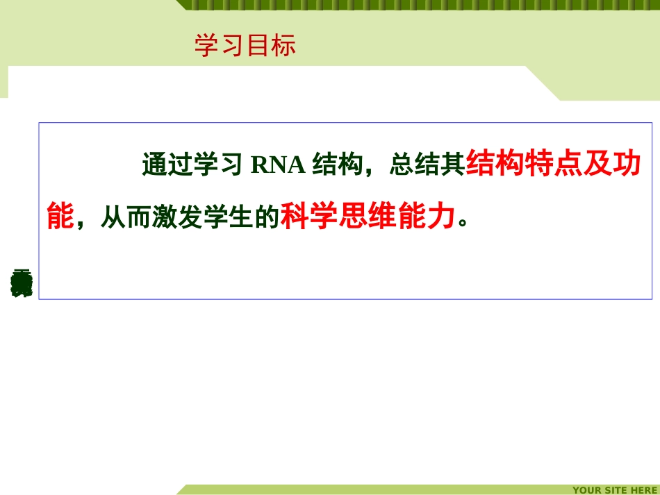 (5)--生命科学概论-元素分子功能与营养-RNA_第3页