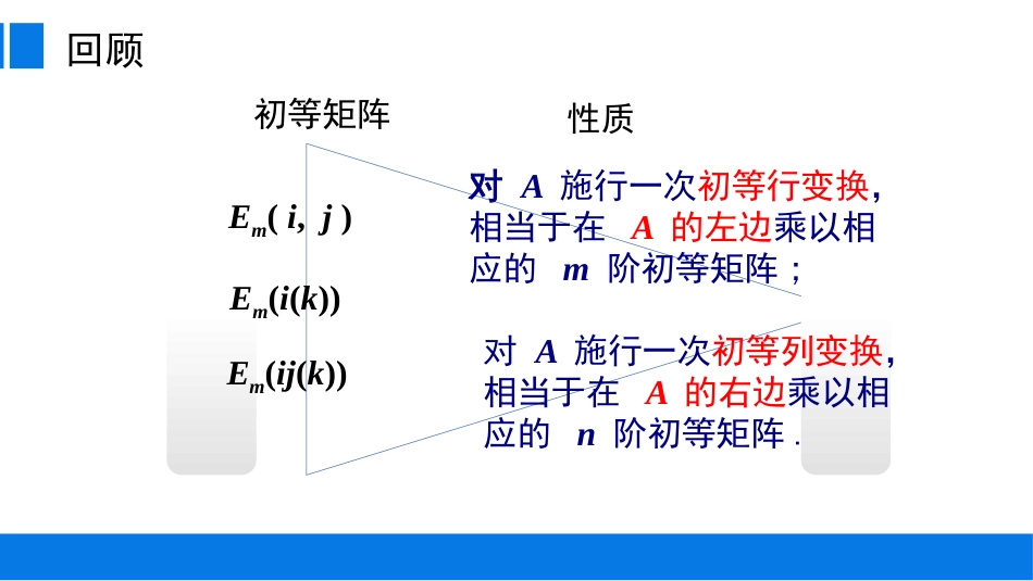 (11)--3.1.4 初等j矩阵与初等变换_第1页