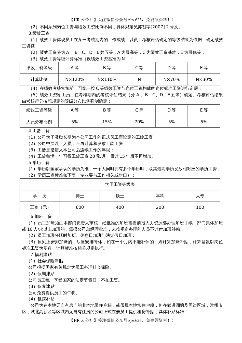 【实例】江苏智思机械集团-2007年薪酬管理制度_第2页