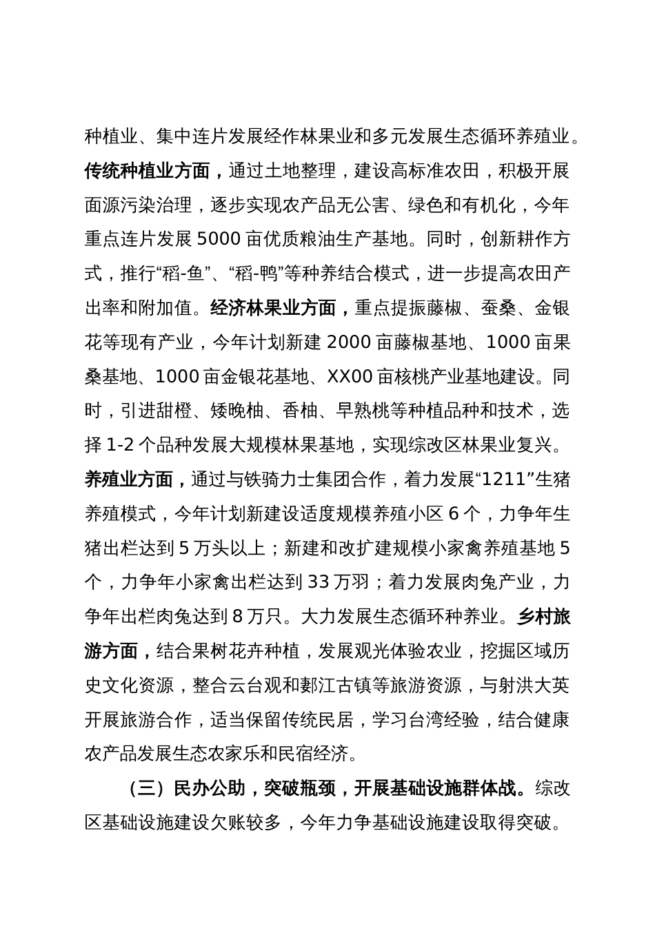 农村综合改革试验区工作汇报_第3页