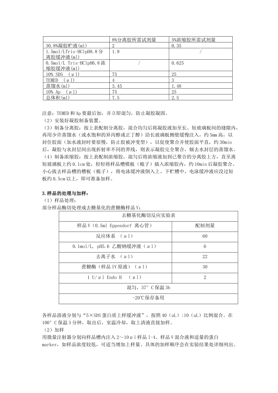 (3.1)--WB测定蔗糖酶的分子量与糖基化程度_第3页