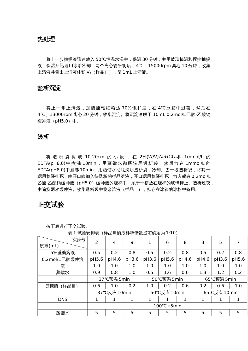 (3.6)--柑叶片蔗糖酶提取纯化及其性质鉴定_第2页