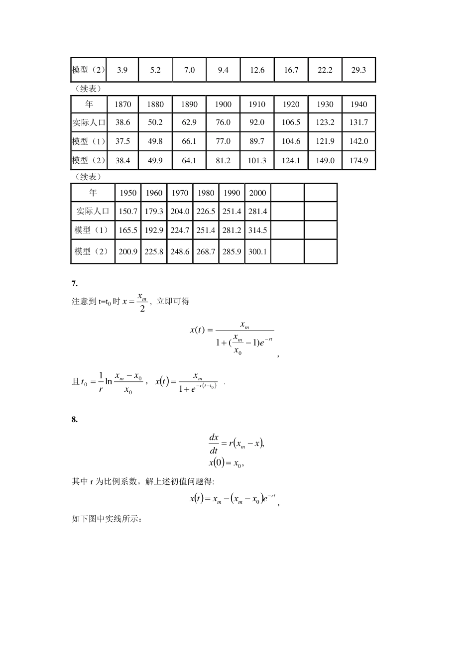 (7)--数学模型习题解答数学建模与数学软件_第3页