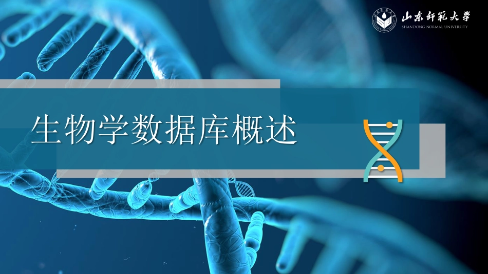 (9)--3.1 生物学数据库概述_第3页