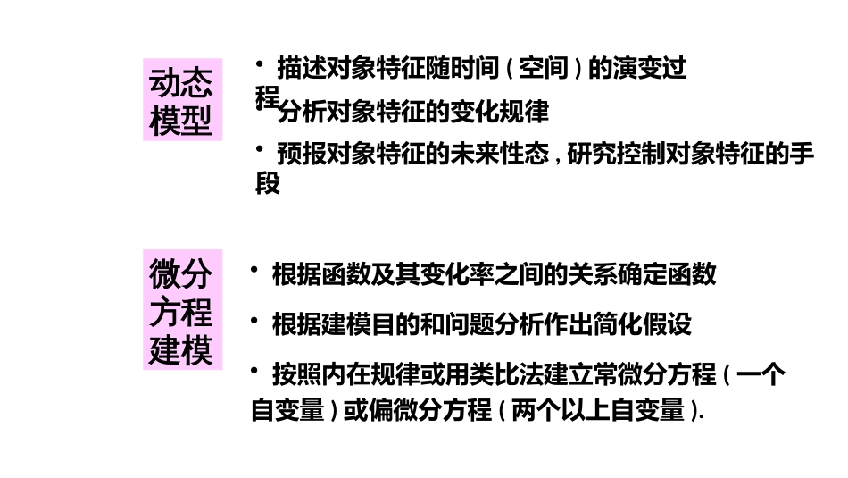 (15)--第七讲 微分方程模型-传染病模型（SI 模型）_第2页