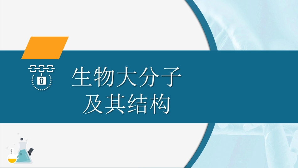 (16)--2.3.1 生物大分子及其机构-生物大分子概述_第1页