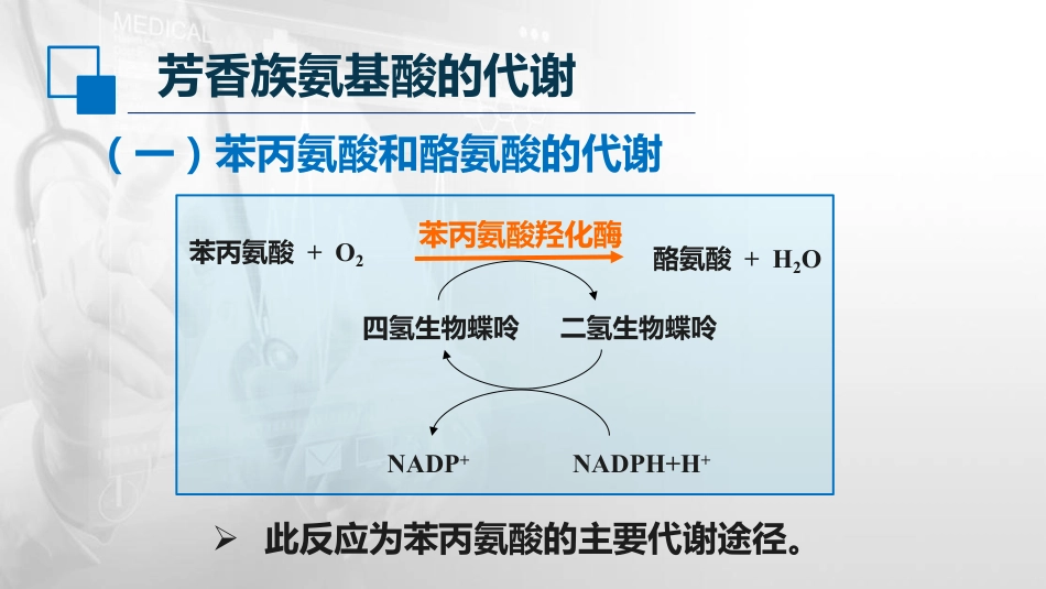 (34)--7.6芳香族氨基酸代谢_第3页