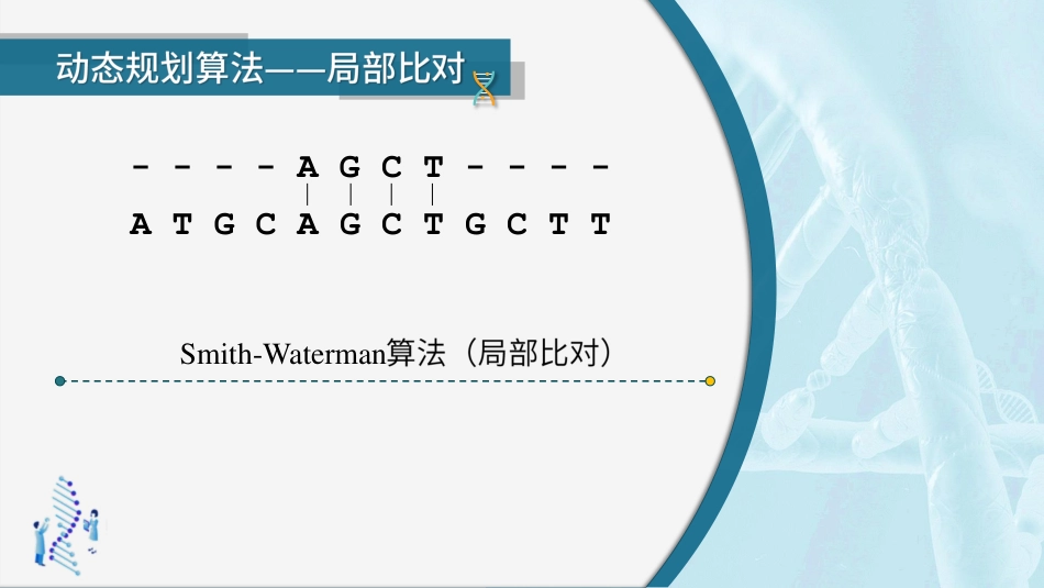 (44)--4.2.5动态规划算法-局部比对和实例_第2页