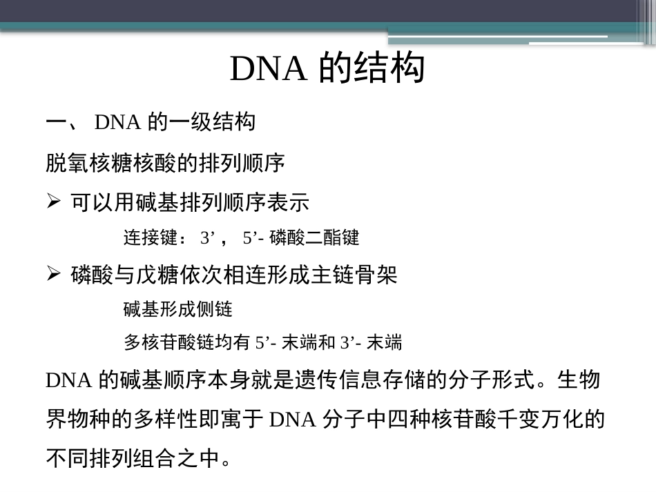 (59)--知识点39-DNA的结构1生物化学_第3页