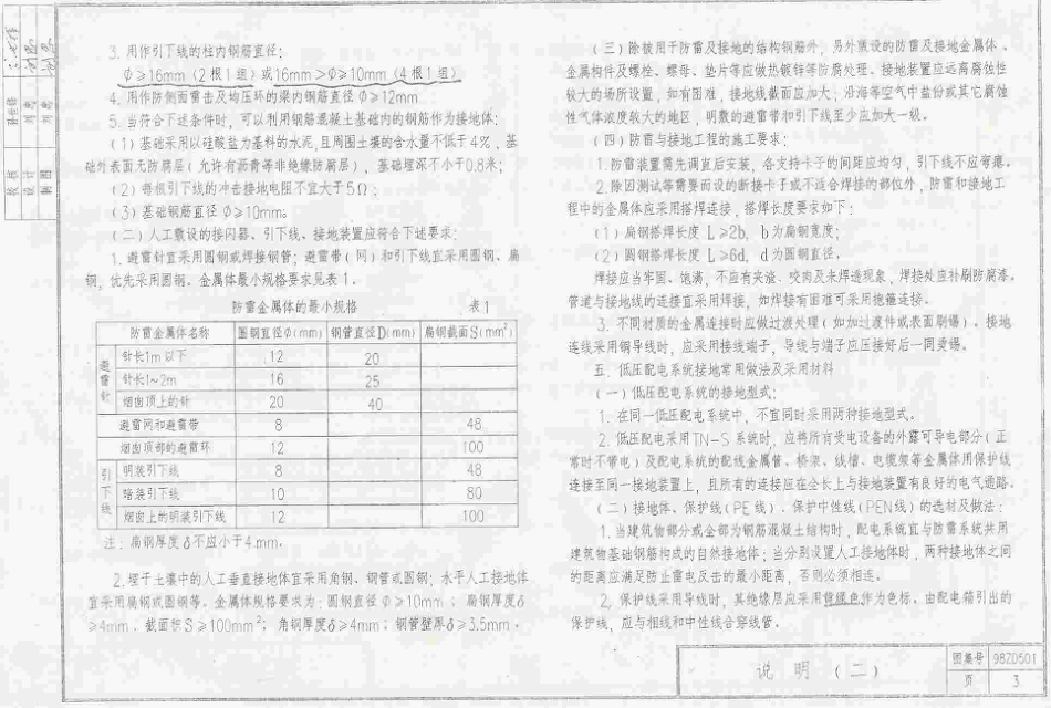 98ZD501 民用建筑防雷与接地装置_第3页