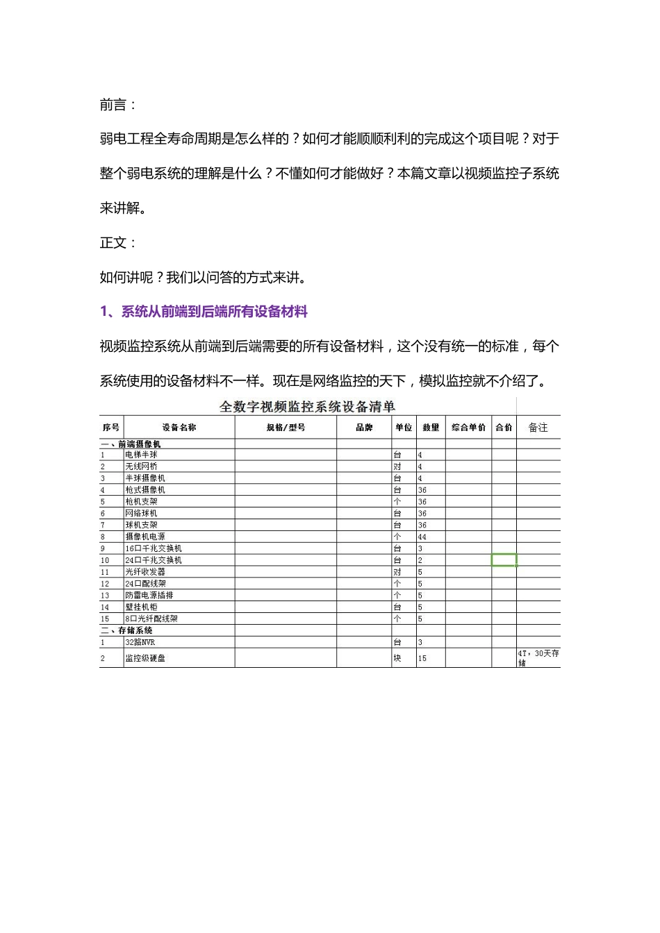 视频监控系统工程全生命周期介绍2017-12-4_第1页