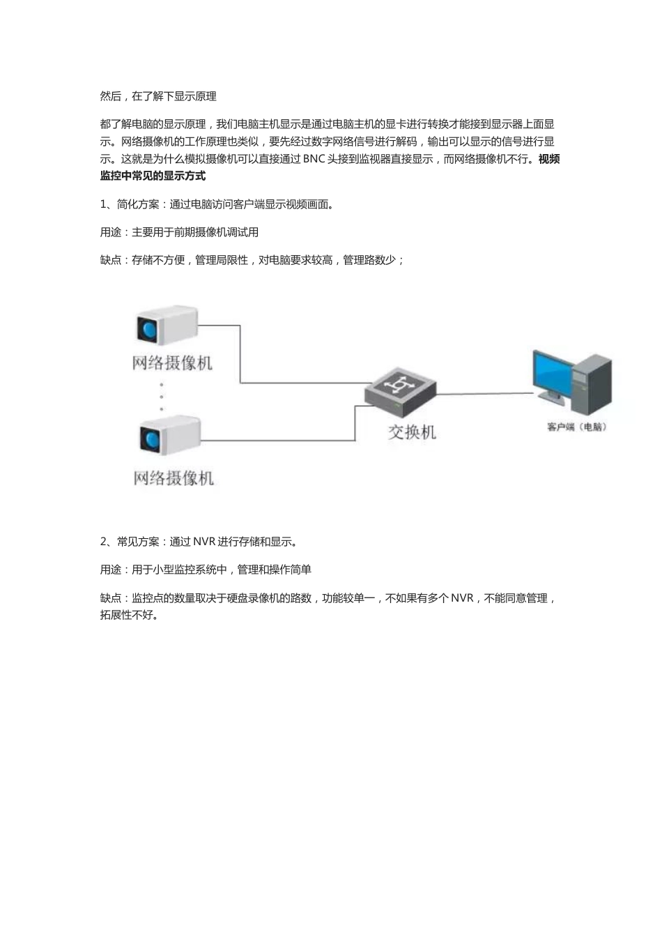 网络视频监控系统中摄像机的工作原理及组网方式2018-7-11_第2页