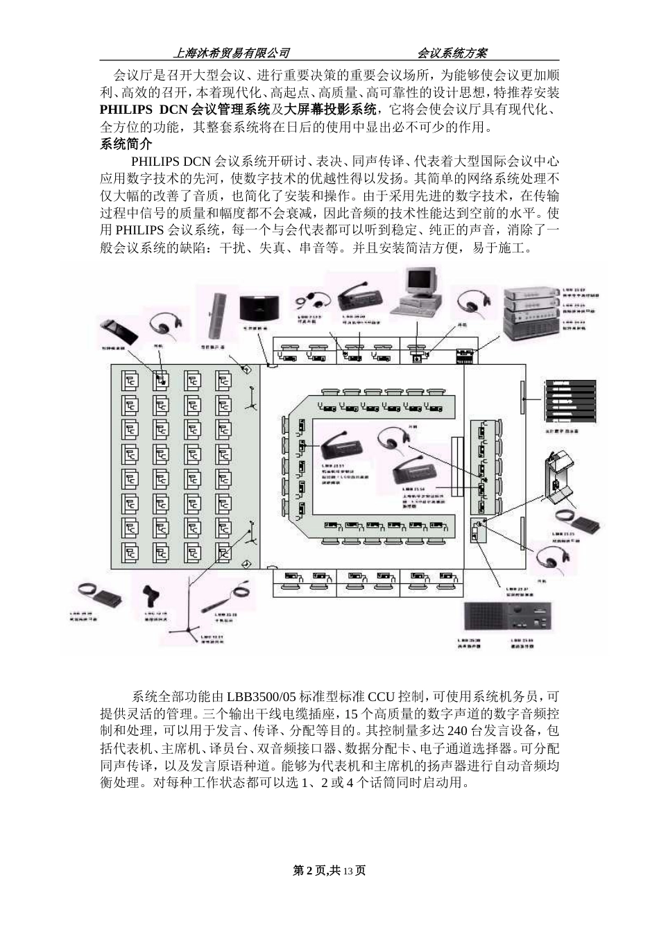 会议室会议系统方案_第2页