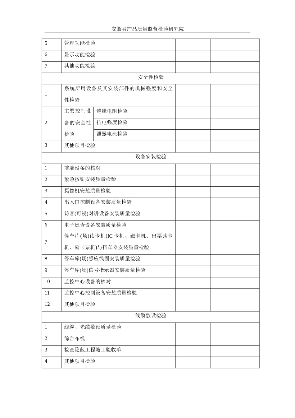 安防工程竣工验收确认单_第3页