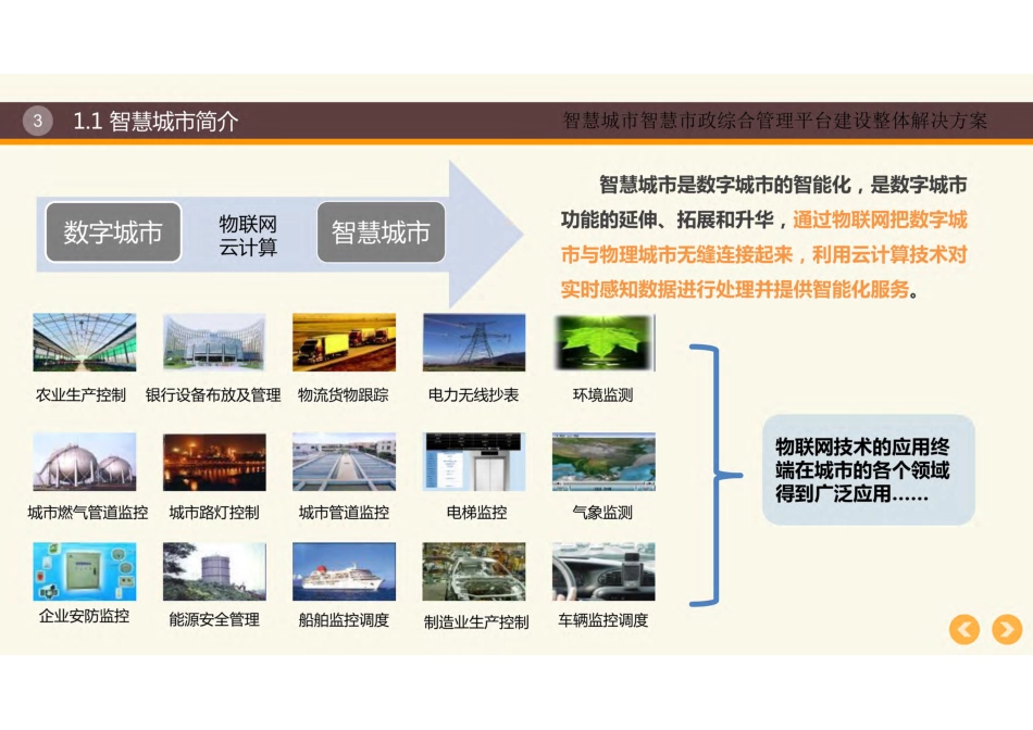 智慧市政综合管理平台建设解决方案_第3页