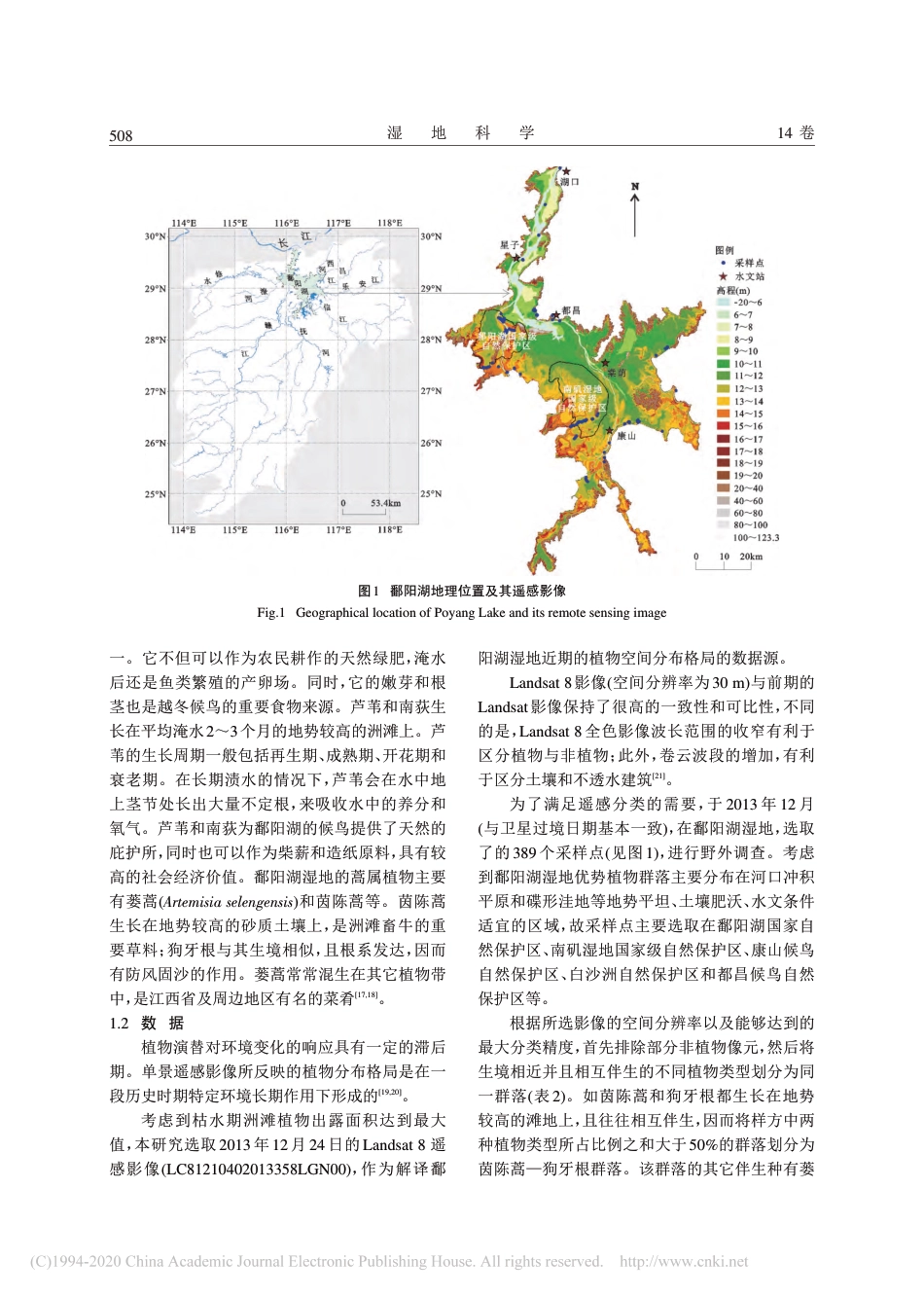 (1.1.6)--鄱阳湖湿地典型植物群落沿高程分布特征_第3页