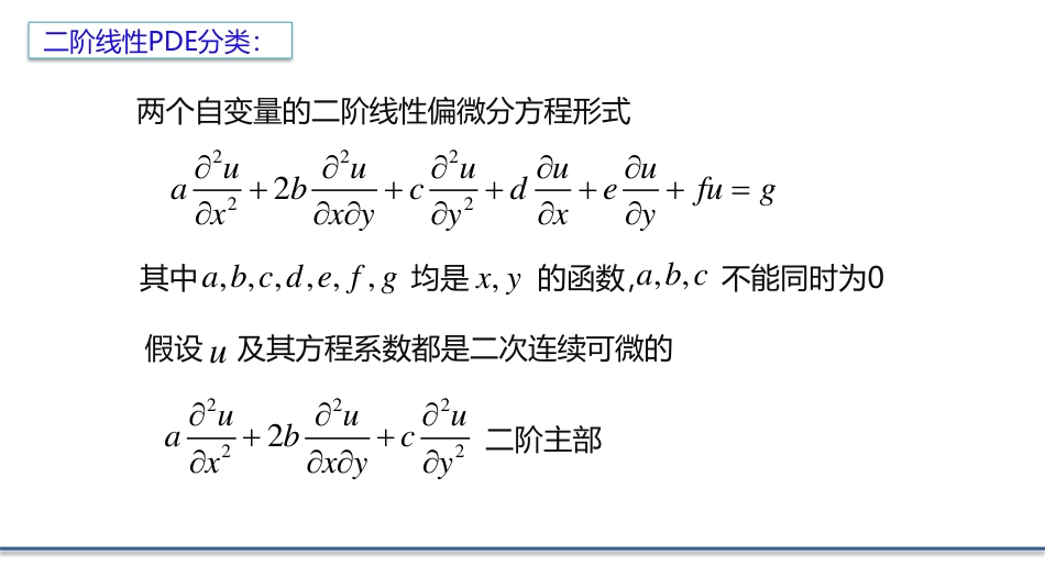 (3.5)--1.2.3 二阶线性偏微分方程的分类_第2页