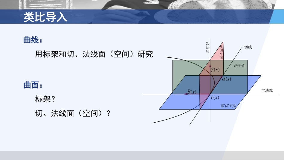 (3.44)--3.2.1 切平面和法线微分几何_第2页