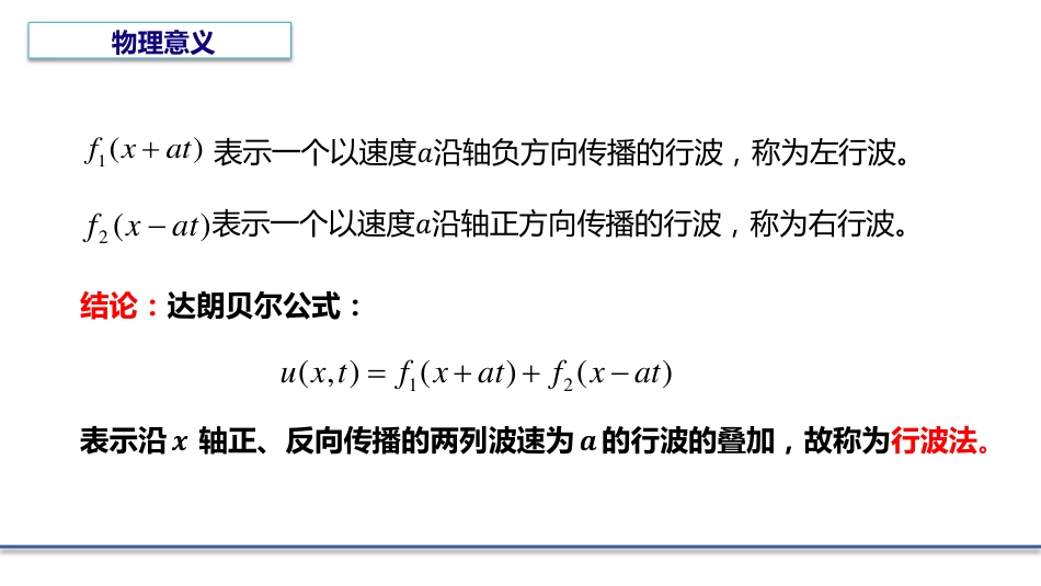 (4.3)--3.2.1 达朗贝尔公式的物理意义_第3页