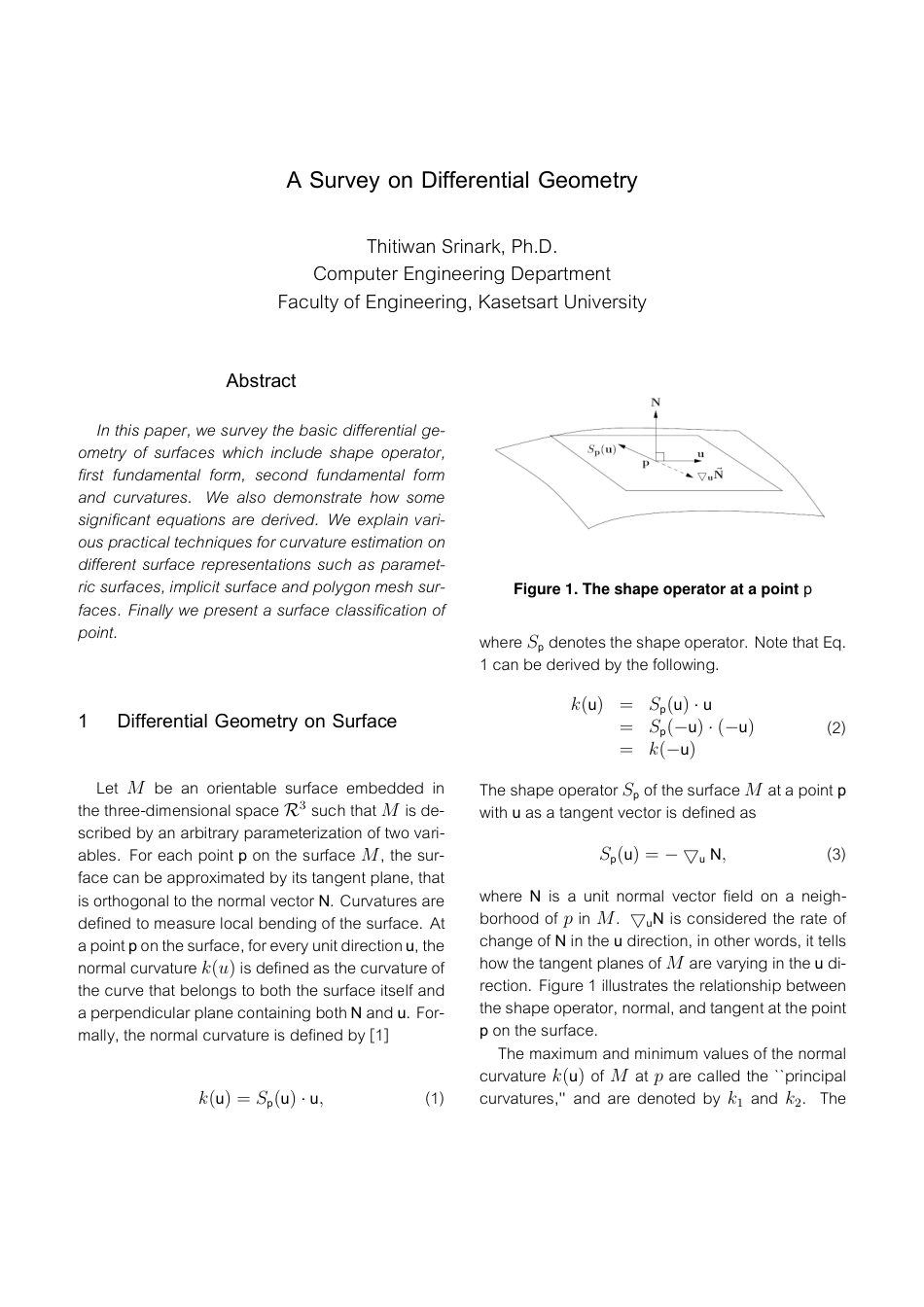 (5.1)--A Survey on Differential Geometr微分几何微分几何_第1页