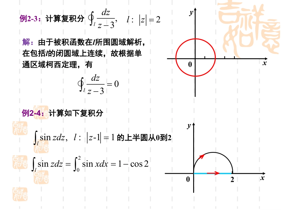 (6)--2.2-柯西定理数学物理方法_第3页