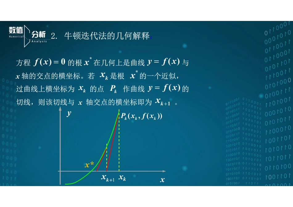 (6)--2.3牛顿法及割线法_第3页