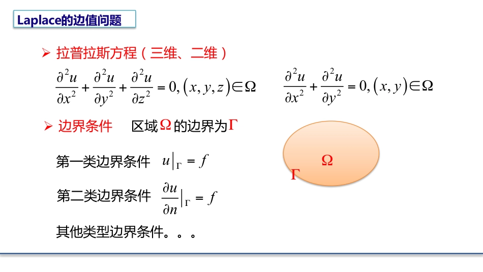 (8.2)--4.1.2拉普拉斯方程边值问题的定义_第1页