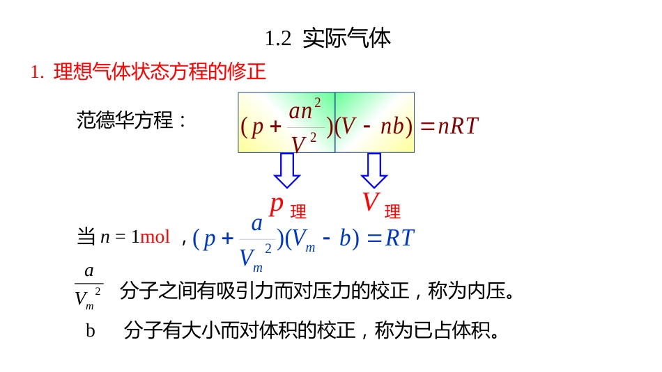 (2.1.2)--2 实际气体无机化学_第2页