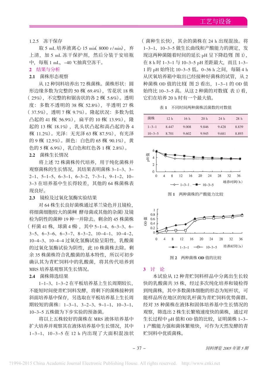 (2.5)--从青贮饲料中分离纯化乳酸菌_第2页
