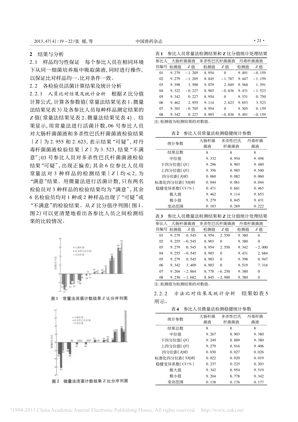 (2.28)--稳健统计方法及t检验法在活菌计数能力比对中的应用_第3页