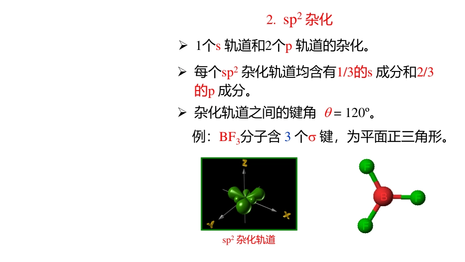 (3.28)--4.10 杂化轨道的类型_第3页