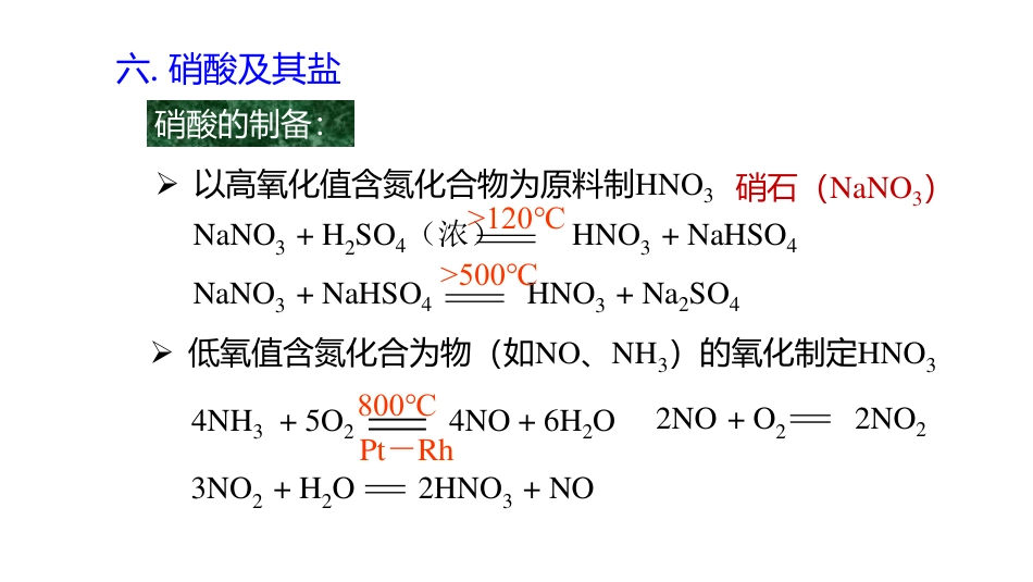 (3.94)--12.1.5 硝酸及其盐无机化学_第2页