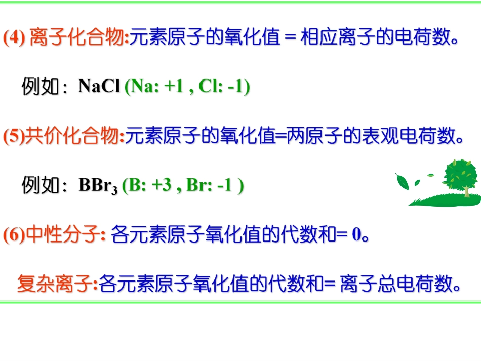 (5.1)--6.1氧化还原反应方程式的配平-课件_第3页