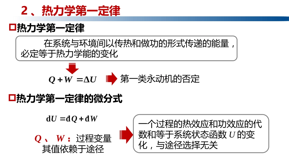 (1.1.17)--1.7.2热力学第一定律及推论_第1页