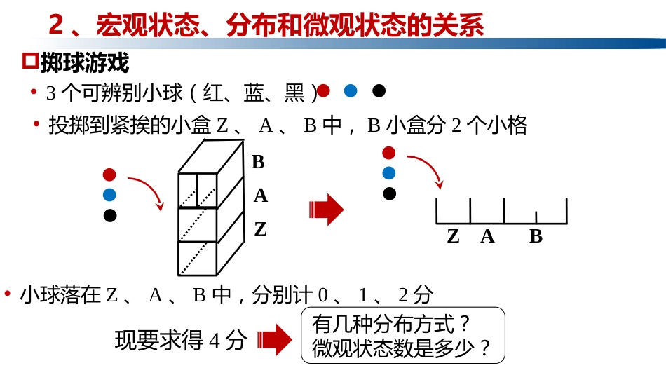 (1.3.9)--2.4.2宏观状态，分布，微观状态的关系_第1页