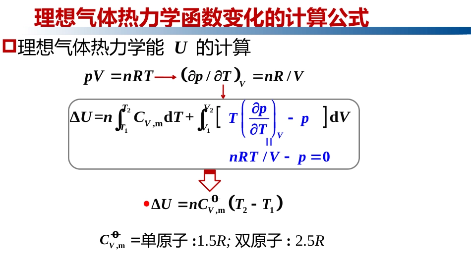(1.3.28)--2.8.2理想气体状态函数_第1页