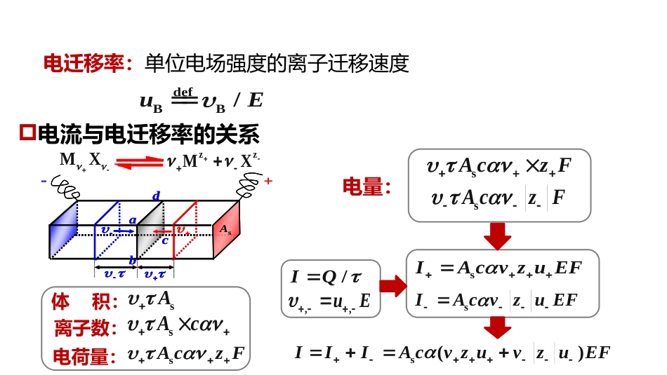 (1.5.2)--4.4 离子的电迁移率和迁移数_第2页