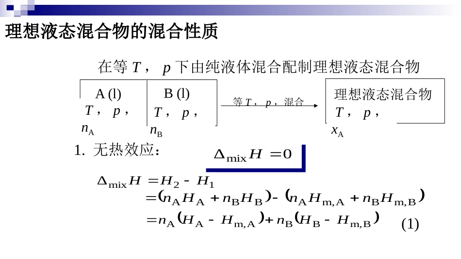 (12)--3.1 理想液态混合物的混合性质_第2页