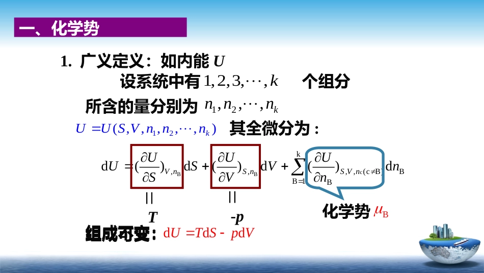 (12)--3.2化学势物理化学_第2页