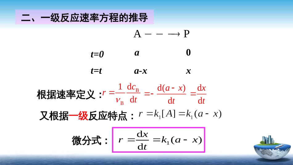 (18)--4.3具有简单级数的反应—一级反应_第3页