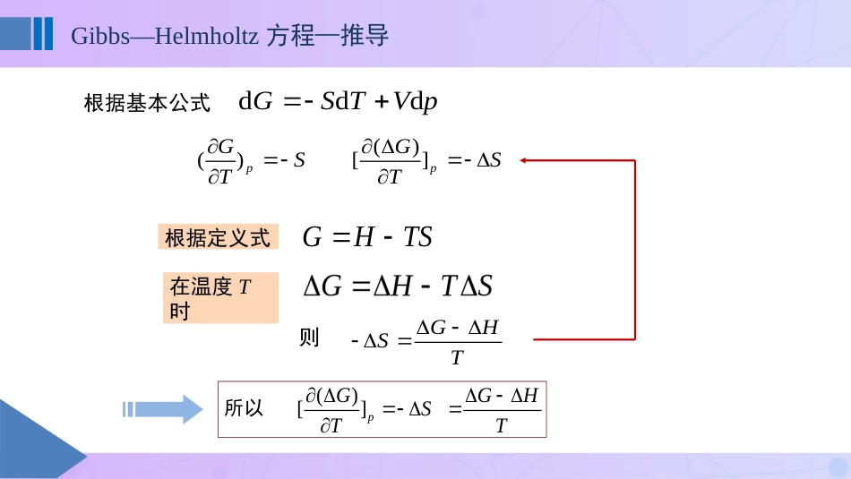 (21)--3.12 Gibbs-Helmholtz方程和热力学第三定律_第2页