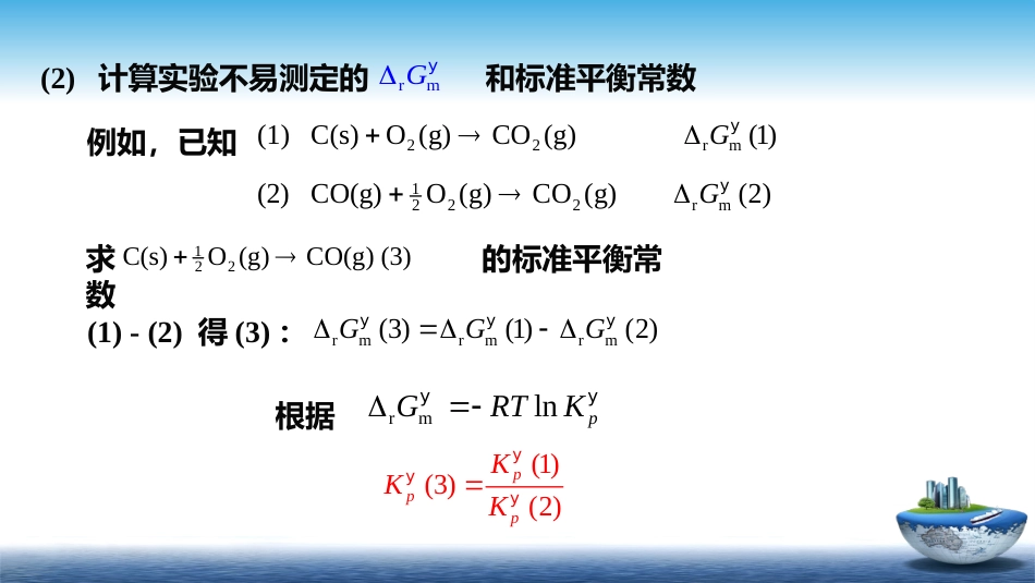 (28)--5.5标准摩尔生成吉布斯自由能_第3页