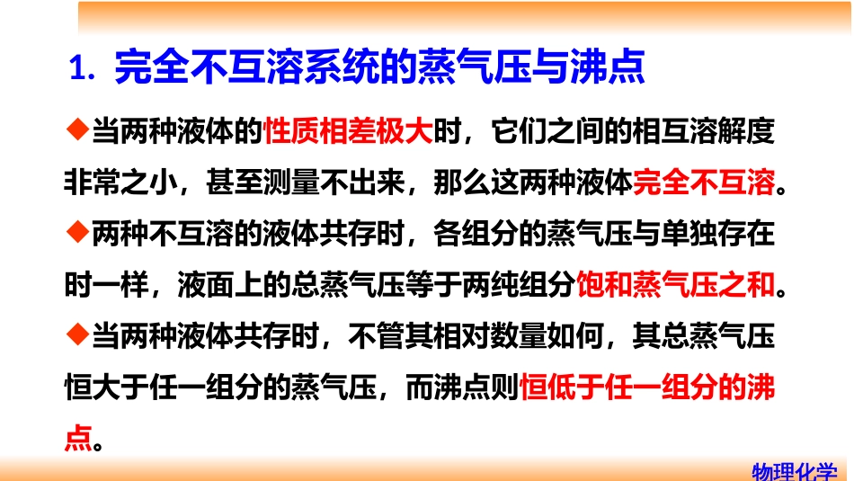 (48)--6.10 二组分液态完全不互溶系统的气-液平衡相图_第2页