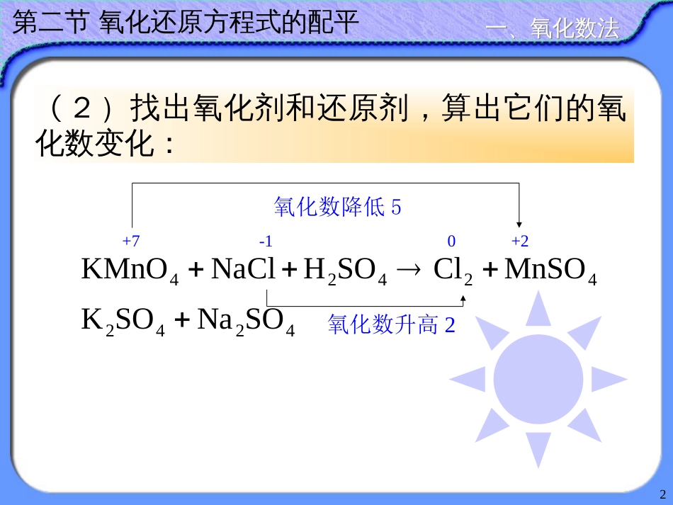 (56)--10.2 氧化还原方程式的配平_第2页